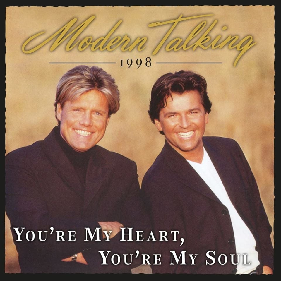MODERN TALKING - YOU'RE MY HEART YOU'RE MY SOUL (1998 VERSION) - 12'' 45RPM MAXI SINGLE180GR 2023 COLOURED EDITION SIFIR PLAK