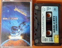 JUDAS PRIEST - RAM IT DOWN (1989) UZELLI CASSETTE MADE IN TURKEY ''USED''