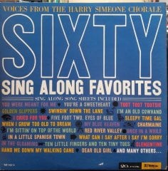 SIXTY SING ALONG FAVORITES - VOICES FROM THE HARRY SIMEONE CHORALE - 2PLAK 2.EL