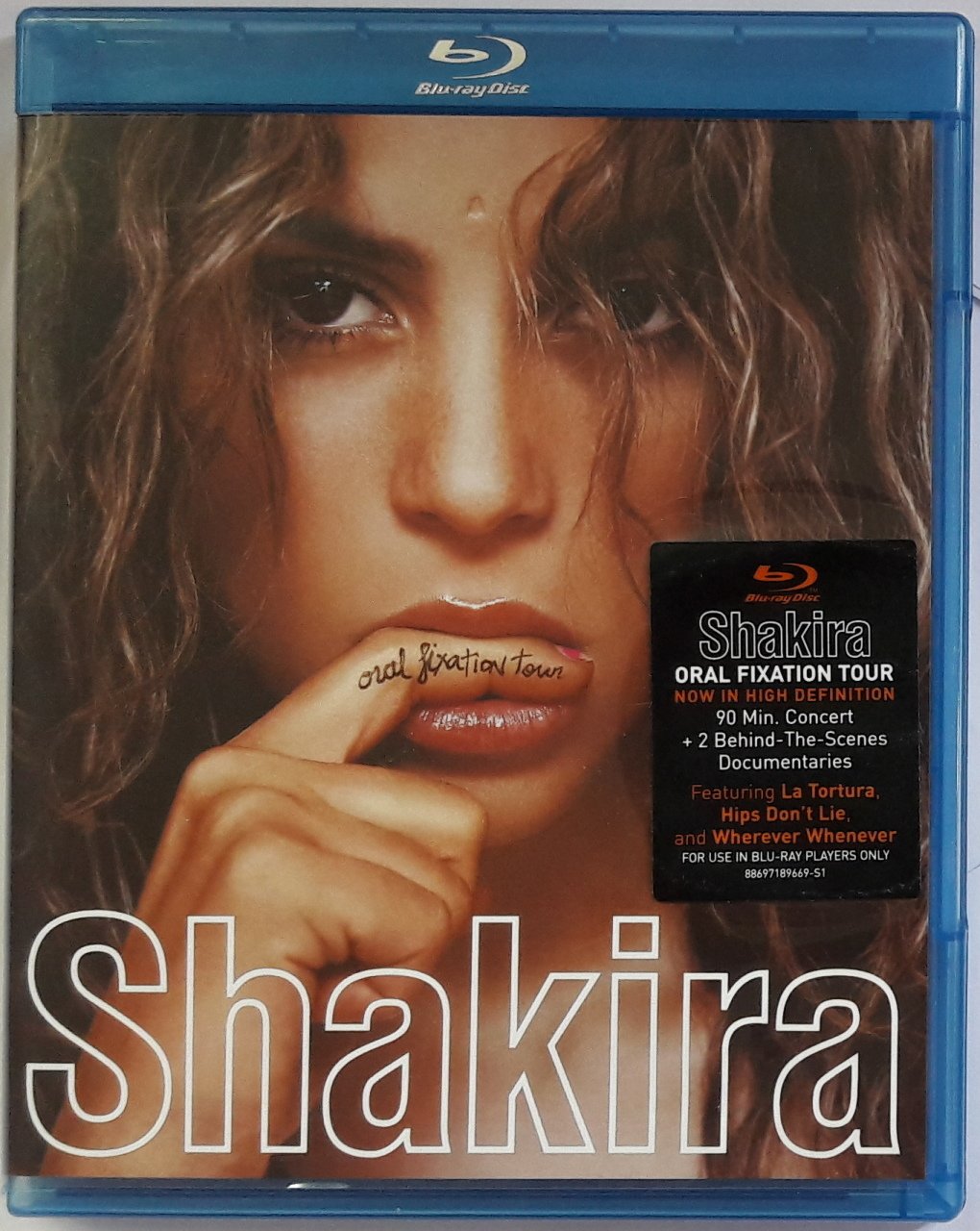 SHAKIRA - ORAL FIXATION TOUR (2007) - BLU RAY+CD 2.EL