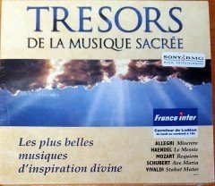 TRESORS DE LA MUSIQUE SACREE / ALLEGRI MISERERE / HAENDEL LE MESSIE / MOZART REQUIEM / SCHUBERT AVE MARIA / VIVALDI STABAT MATER / RCA RED SEAL 4CD SIFIR
