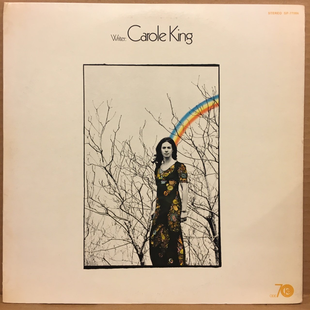 CAROLE KING - WRITER. CAROLE KING (1970) LP 2.EL