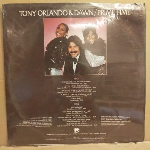 TONY ORLANDO & DAWN - PRIME TIME (1974) - LP 70S POP ROCK DÖNEM BASKI SIFIR PLAK