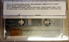 BON JOVI - NEW JERSEY CASSETTE 1993 MADE IN TURKEY ''NEW''