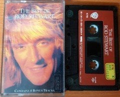 ROD STEWART - THE BEST OF (1990) MMY CASSETTE MADE IN TURKEY ''USED'' PAPER LABEL