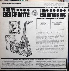 HARRY BELAFONTE - FOLK SONGS WITH - PLAK 2.EL