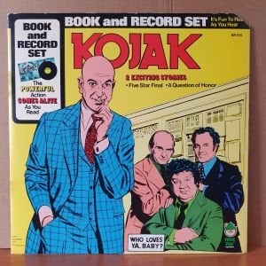 KOJAK / 2 EXCITING STORIES (1977) - LP 2.EL PLAK