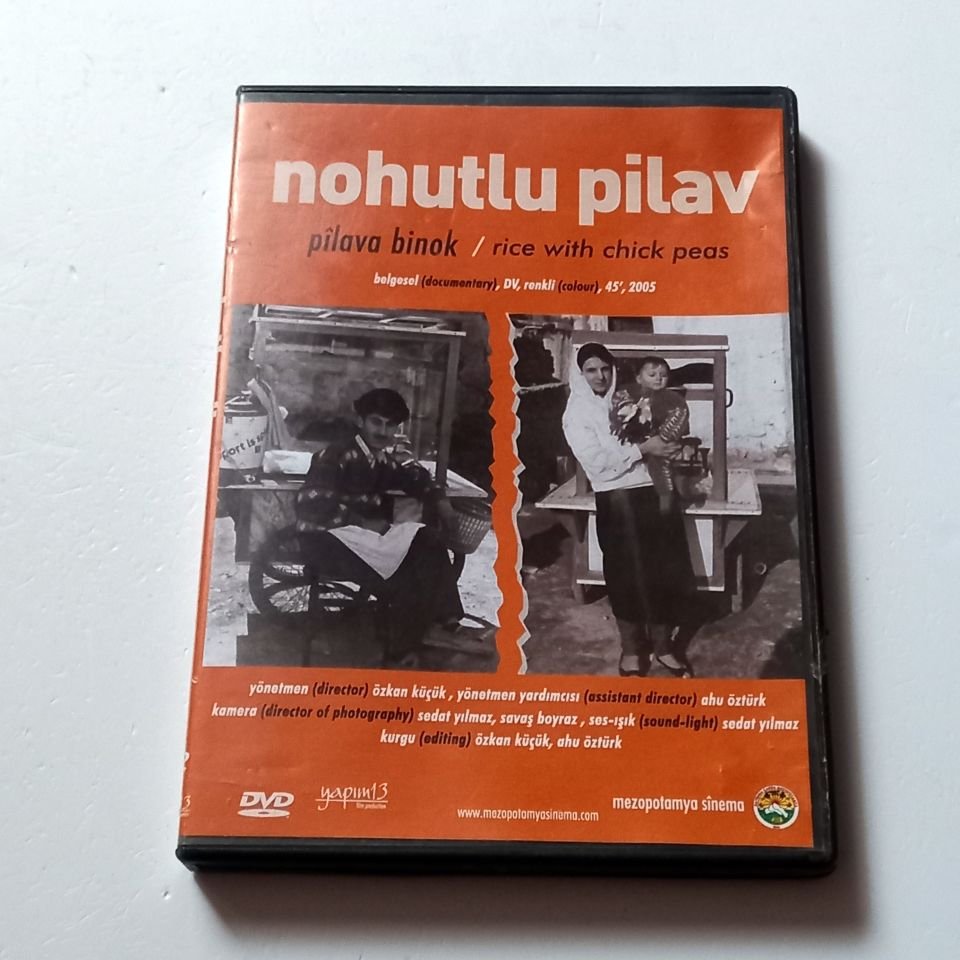 NOHUTLU PİLAV / PÎLAVA BİNOK - BELGESEL - YÖN.: ÖZKAN KÜÇÜK - DVD-R 2.EL
