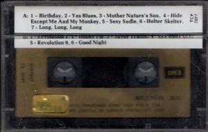 BEATLES - BIRTHDAY - SIFIR KASET - EMI KENT MADE IN TURKEY