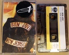 BON JOVI - NEW JERSEY CASSETTE 1991 PAPER LABEL MADE IN TURKEY ''USED''