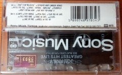 JOURNEY - GREATEST HITS LIVE SONY CASSETTE MADE IN TURKEY ''NEW''