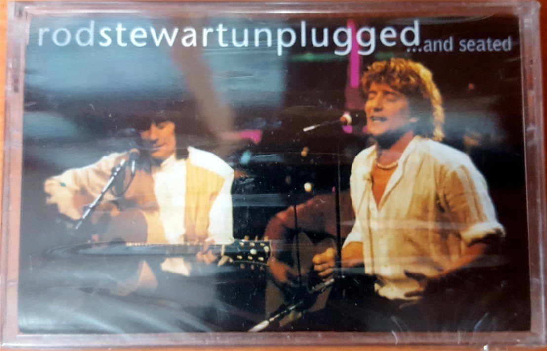 ROD STEWART - UNPLUGGED ...AND SEATED (1993) MMY CASSETTE MADE IN TURKEY ''NEW''