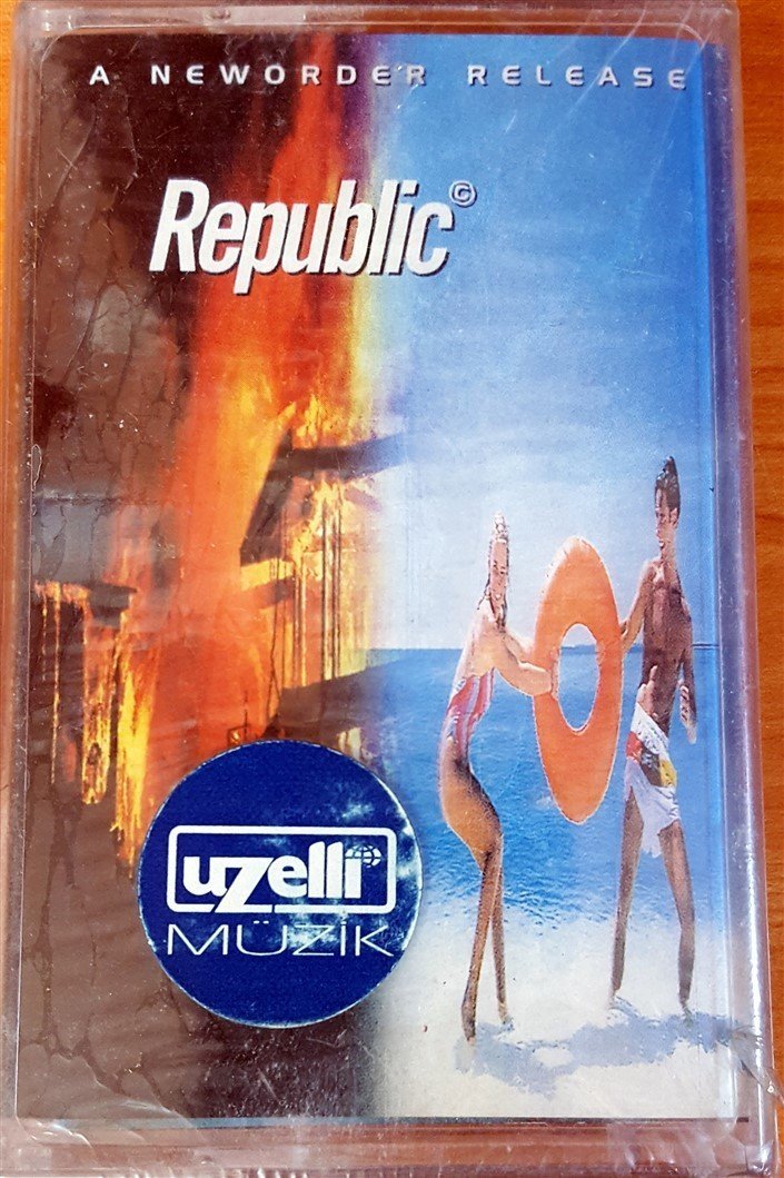 NEW ORDER - REPUCLIC (1993) YONCA CASSETTE MADE IN TURKEY ''NEW''