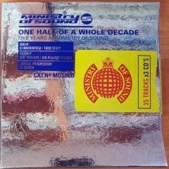 ONE HALF OF A WHOLE DECADE / FIVE YEARS AT MINISTRY OF SOUND (1996) 3CD 2.EL
