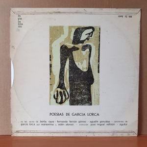 POESIAS DE GARCIA LORCA (1965) - LP 2.EL PLAK