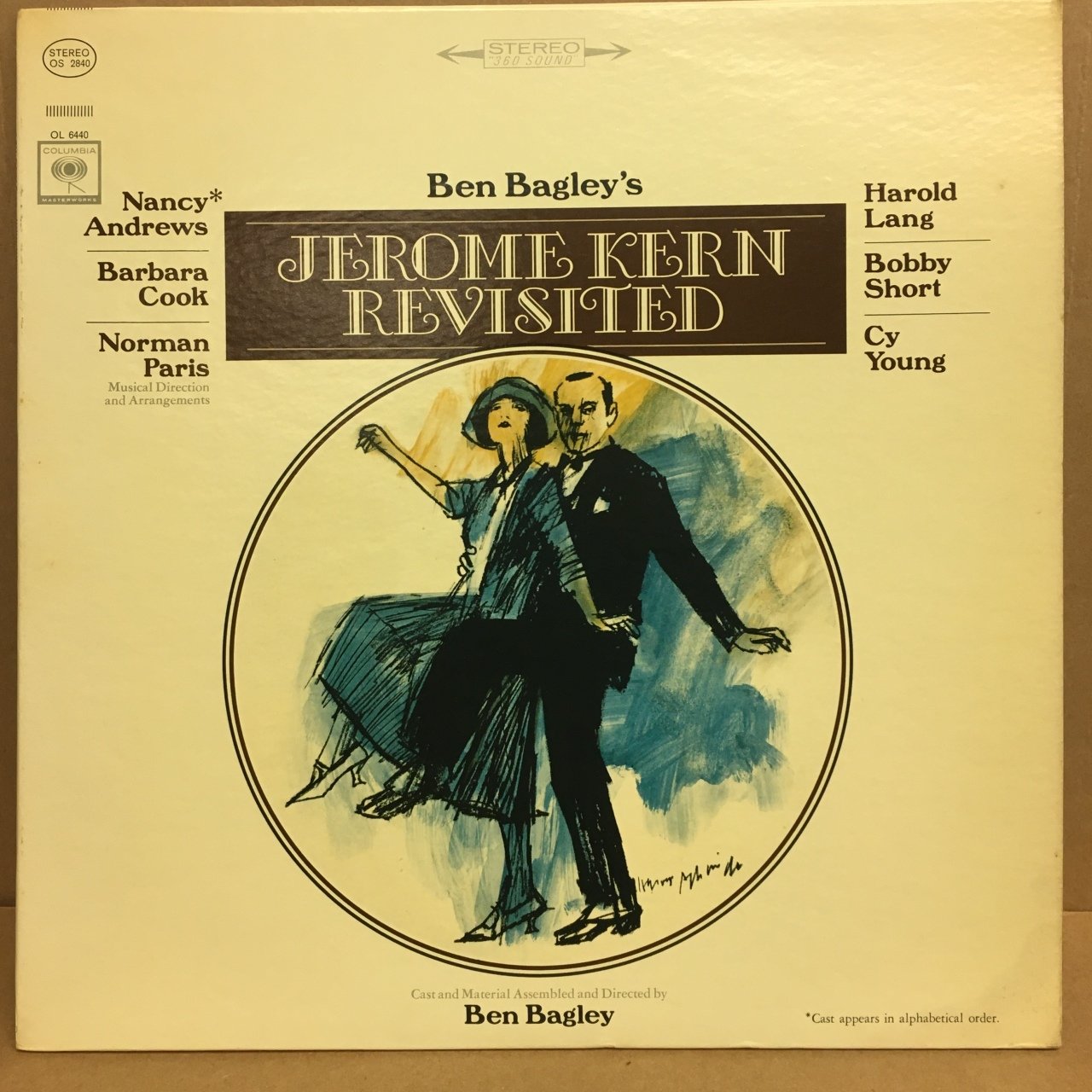 BEN BAGLEY'S JEROME KERN REVISITED NANCY ANDREWS BARBARA COOK 2.EL PLAK