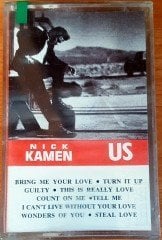 NICK KAMEN - US (1988) MMY CASSETTE MADE IN TURKEY ''NEW'' PAPER LABEL
