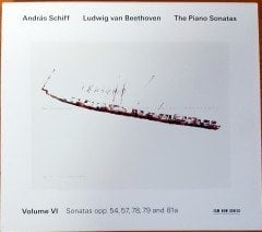 ANDRAS SCHIFF / LUDWIG VAN BEETHOVEN / THE PIANO SONATAS VOLUME VI / SONATAS OPP. 54,57,78,79 AND 81A (2008) CD 2.EL