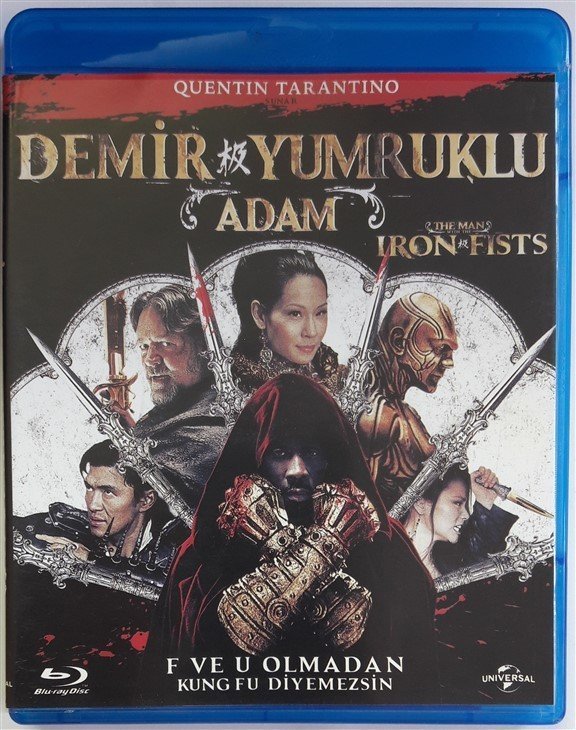 DEMİR YUMRUKLU ADAM - THE MAN WITH THE IRON FISTS - RUSSELL CROWE - LUCY LIU - RZA - BLU-RAY 2.EL