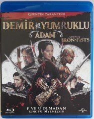DEMİR YUMRUKLU ADAM - THE MAN WITH THE IRON FISTS - RUSSELL CROWE - LUCY LIU - RZA - BLU-RAY 2.EL