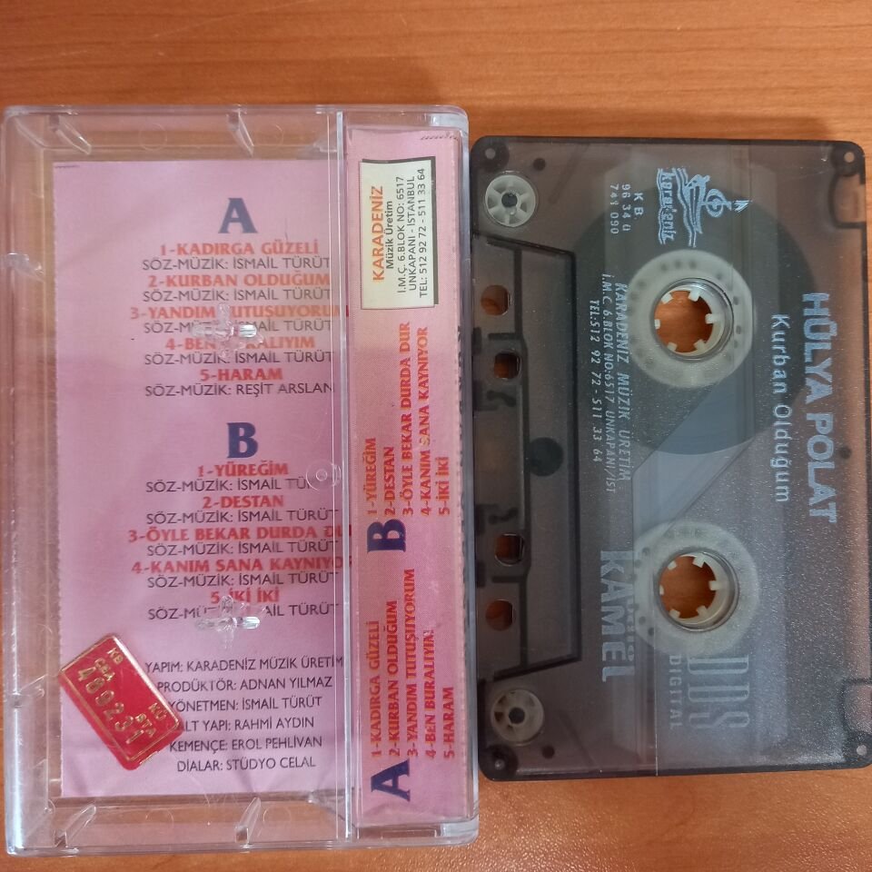 HÜLYA POLAT - KURBAN OLDUĞUM (1996) - KASET 2.EL