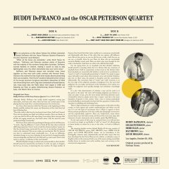 BUDDY DE FRANCO - AND THE OSCAR PETERSON QUARTET (1958) - LP 180GR 2018 EDITION SIFIR PLAK