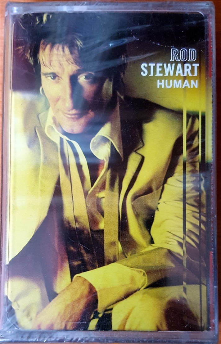 ROD STEWART - HUMAN CASSETTE MADE IN TURKEY ''NEW''