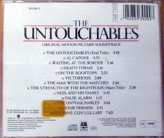 THE UNTOUCHABLES SOUNDTRACK BY ENNIO MORRICONE (1987) CD SIFIR