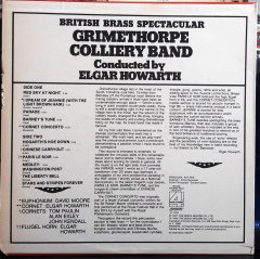 BRITISH BRASS SPECTACULAR GRIMETHORPE COLLIERY BAND - ALGAR HOWART (1977) - PLAK 2.EL LONDON PHASE 4 STEREO