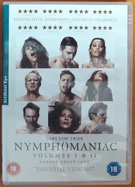 NYMPH( ) MANIAC VOLUMES I & II - CHARLOTTE GAINSBOURG - LARS VON TRIER - 2DVD 2.EL TR ALTYAZI YOKTUR
