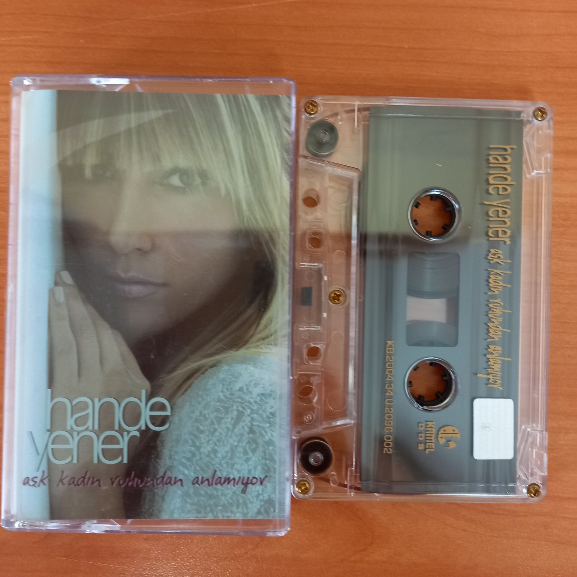 HANDE YENER – AŞK KADIN RUHUNDAN ANLAMIYOR (2004) - KASET 2.EL