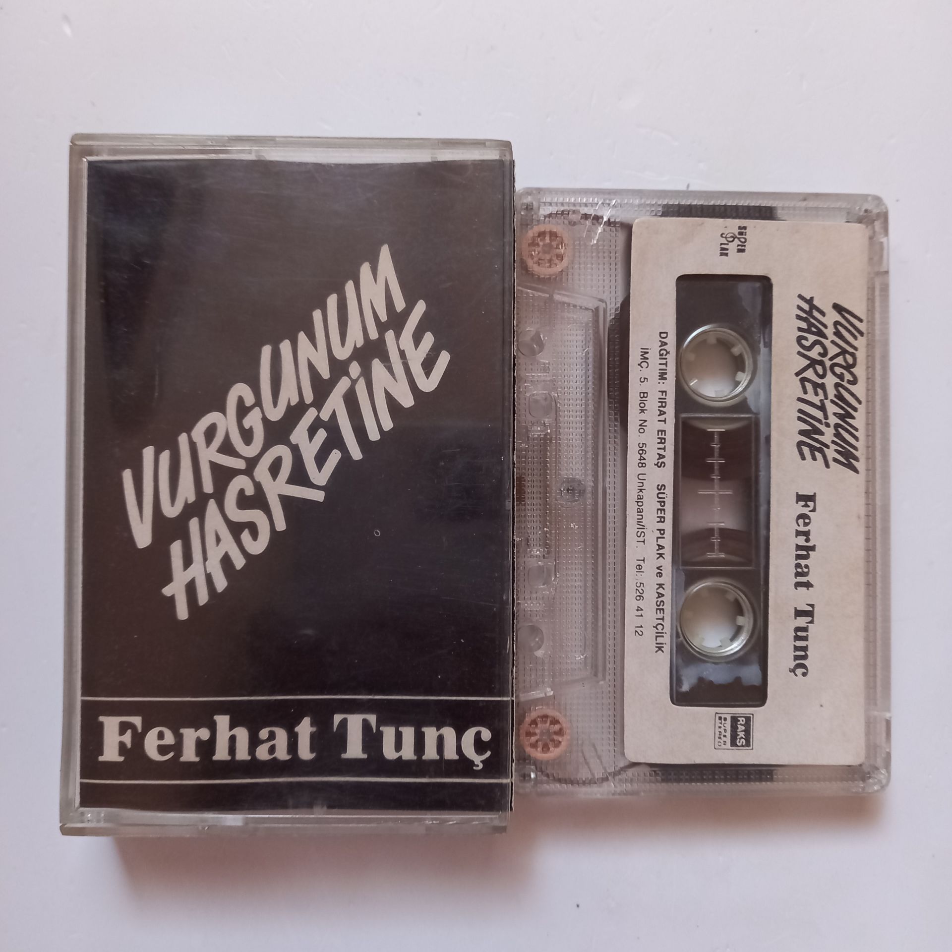 FERHAT TUNÇ - VURGUNUM HASRETİNE - KASET 2.EL