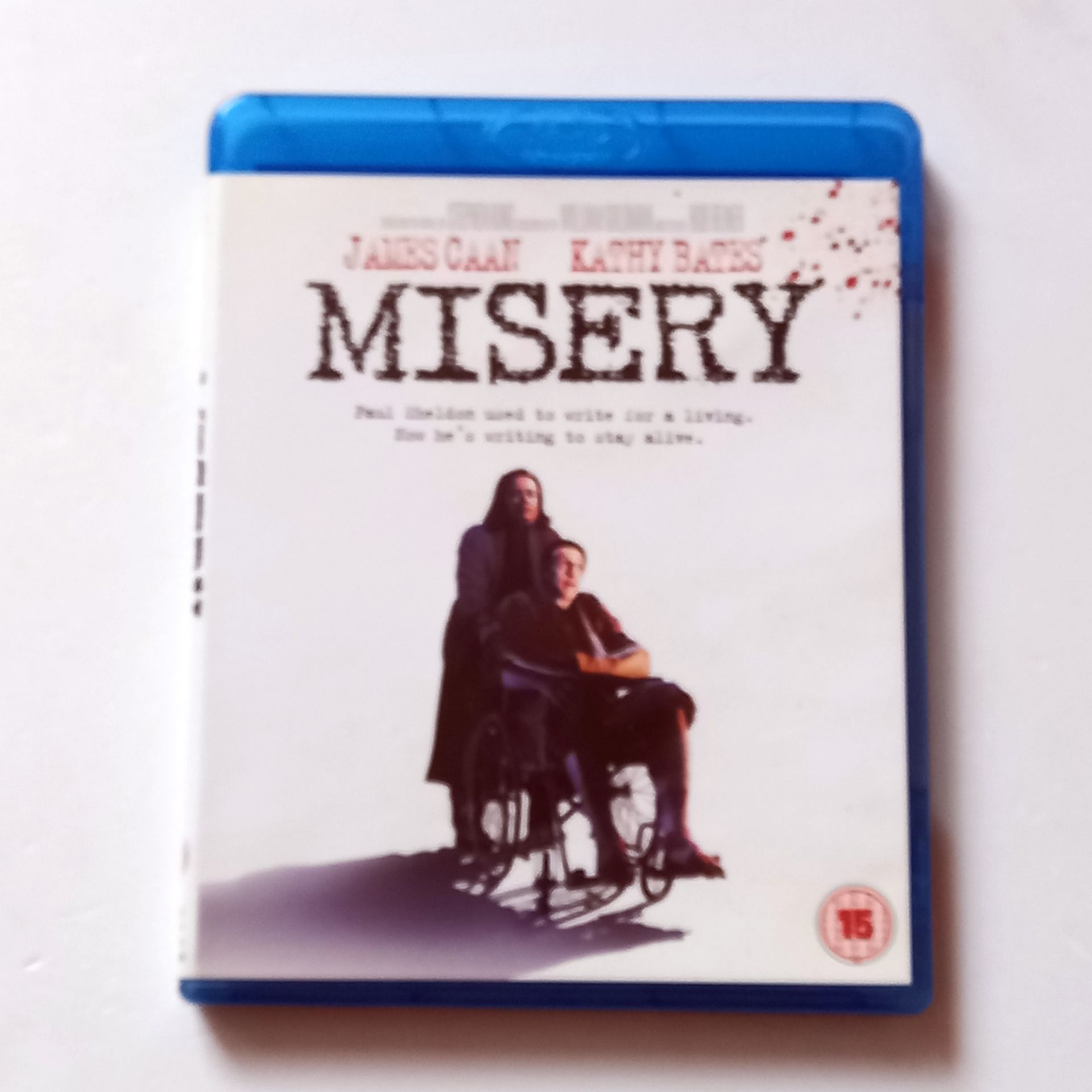 MISERY - JAMES CAAN, KATHY BATES - YÖN.: ROB REINER - BLU-RAY BÖLGE A, B, C 2.EL TÜRKÇE ALTYAZI YOKTUR