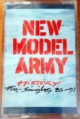 NEW MODEL ARMY - HISTORY THE SINGLES 85-91 (1992) KENT CASSETTE MADE IN TURKEY ''NEW''