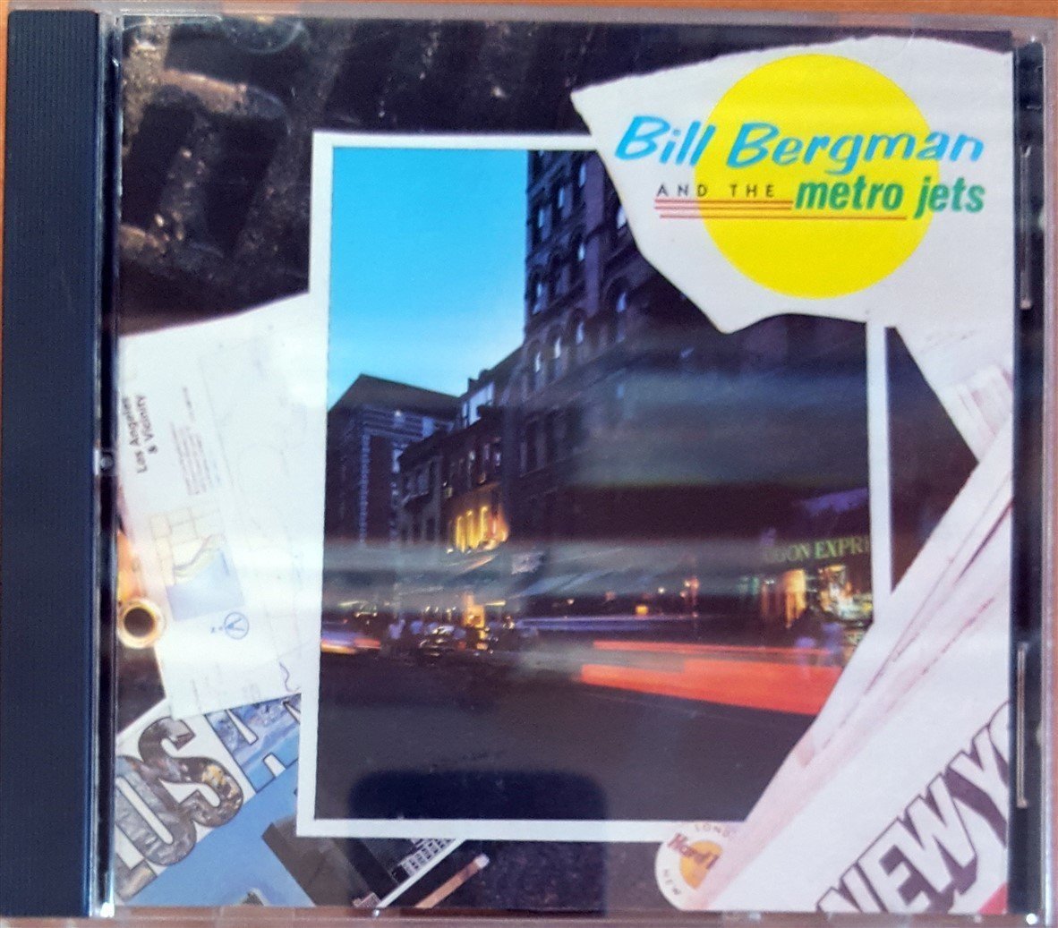 BILL BERGMAN AND THE METRO JETS - BILL BERGMAN AND THE METRO JETS (1988) MADE IN USA / GAIA RECORDS CD 2.EL