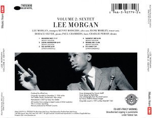 LEE MORGAN - VOLUME:2 SEXTET (1957) BLUE NOTE CD SIFIR