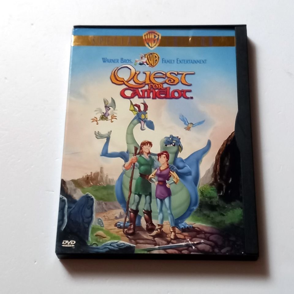 QUEST FOR CAMELOT - ANİMASYON - YÖN.: FREDERIK DU CHAU - DVD SNAPCASE 1. BÖLGE TÜRKÇE ALTYAZI YOKTUR 2.EL