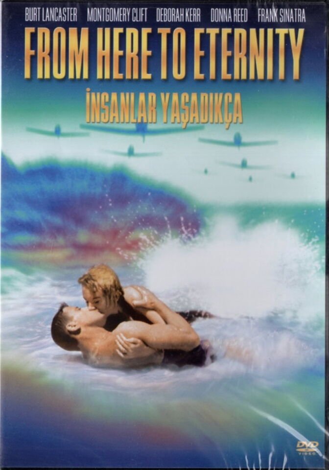 FROM HERE TO ETERNITY - İNSANLAR YAŞADIKÇA - BURT LANCASTER - MONTGOMERY CLIFT - DEBORAH KERR - FRANK SINATRA - DVD SIFIR