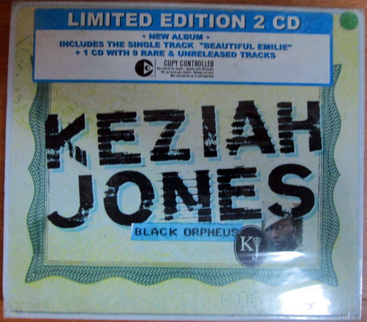 KEZIAH JONES - BLACK ORPHEUS 2CD SIFIR