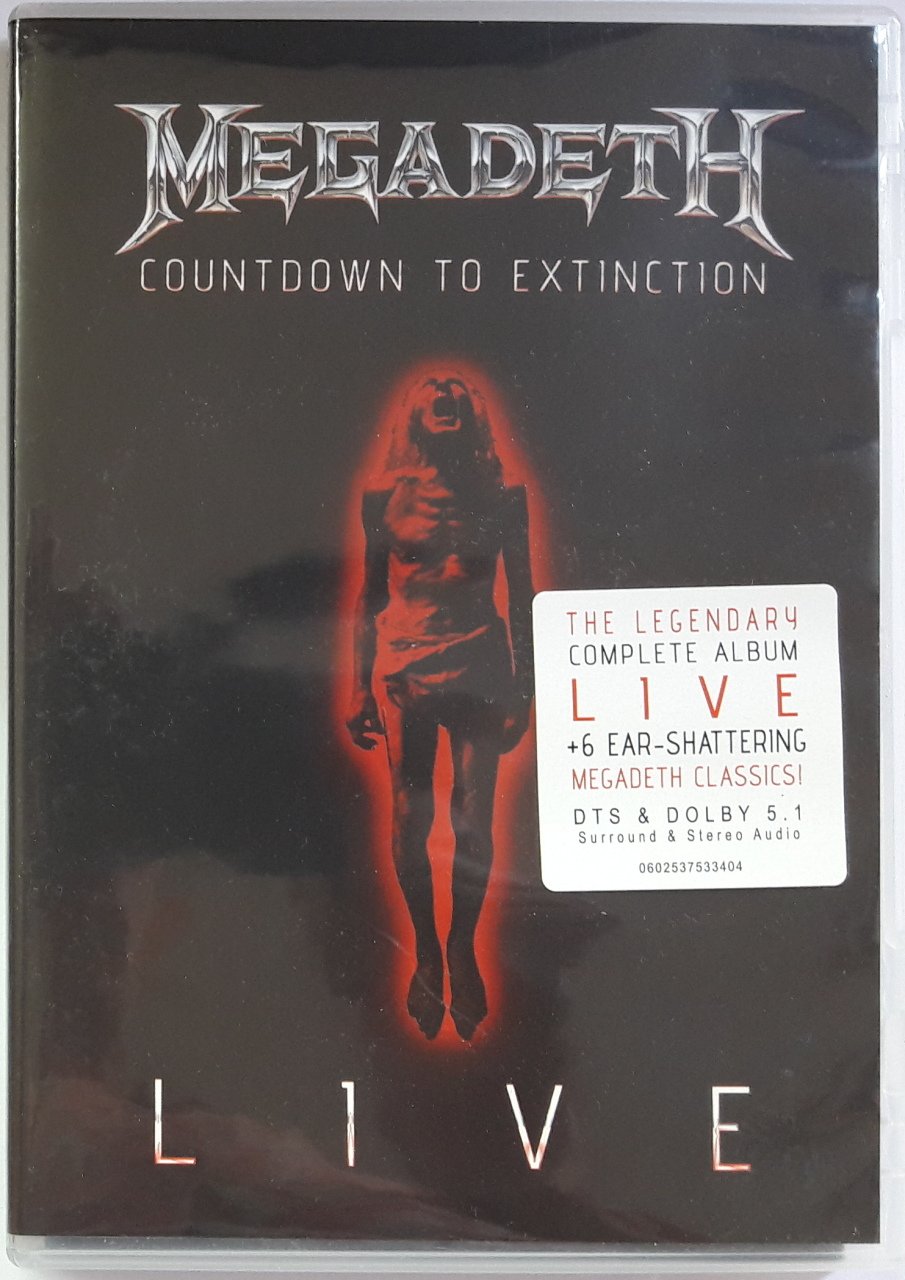 MEGADETH - COUNTDOWN TO EXTINCTION LIVE (2013) - DVD 2.EL