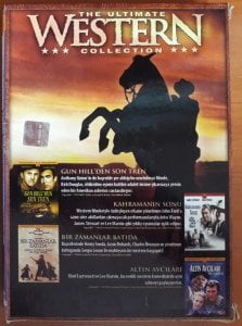 The ULTIMATE WESTERN COLLECTION - LAST TRAIN FROM GUNHILL, PAINT YOUR WAGON, ONCE UPON A TIME IN THE WEST, - 4xDVD BOX SET 2.EL