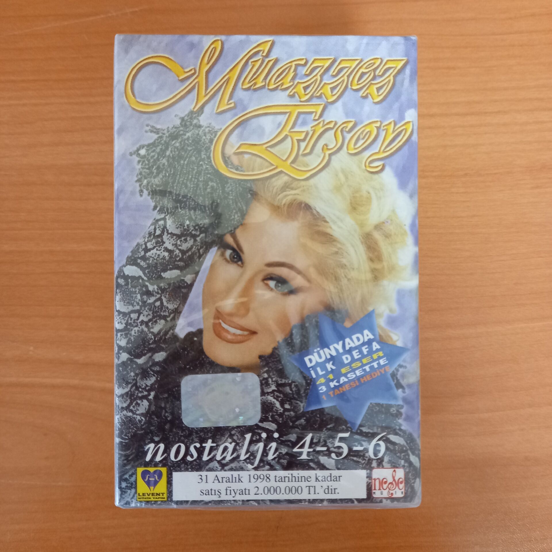 MUAZZEZ ERSOY – NOSTALJİ 4, 5, 6 (1998) - 3 KASET SIFIR