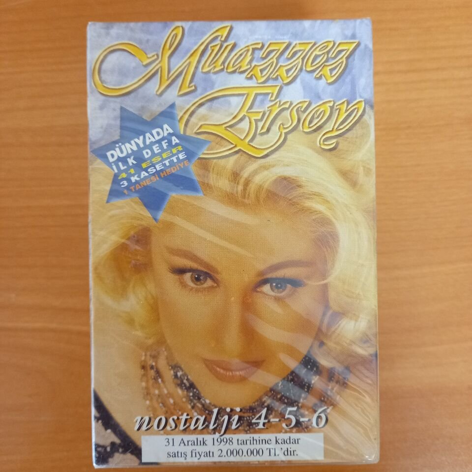 MUAZZEZ ERSOY – NOSTALJİ 4, 5, 6 (1998) - 3 KASET SIFIR