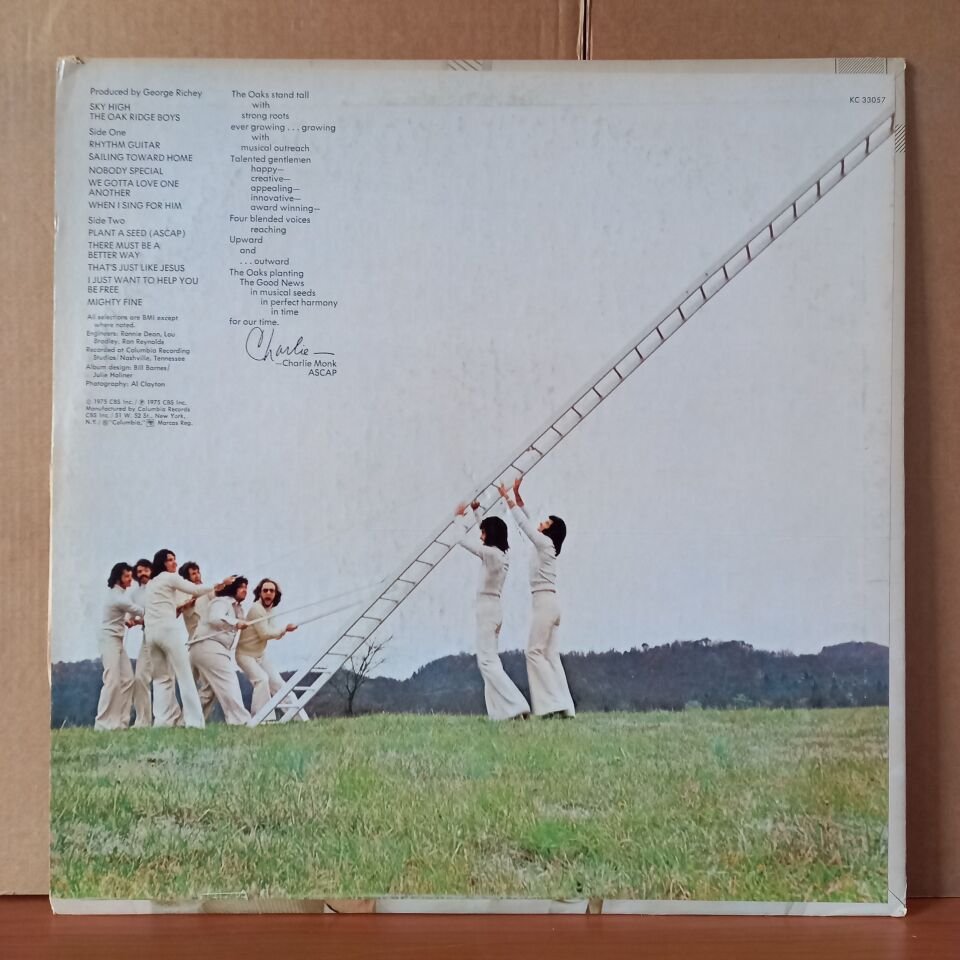 THE OAK RIDGE BOYS – SKY HIGH (1975) - LP 2.EL PLAK