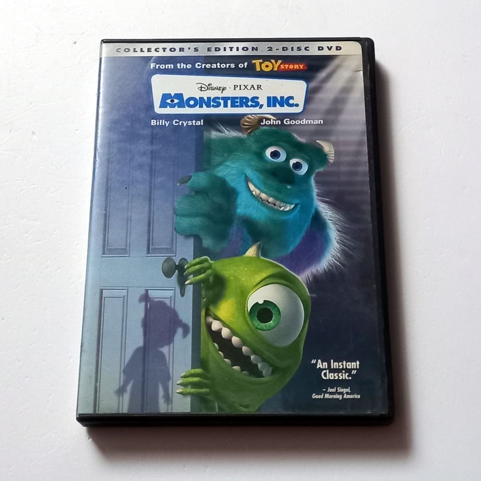 MONSTERS, INC. - COLLECTOR'S EDITION TWO DISC SET - ANİMASYON - SES.: BILLY CRYSTAL, JOHN GOODMAN - YÖN.: P. DOCTER, D. SILVERMAN, L. UNKRICH - 2DVD 1. BÖLGE TÜRKÇE ALTYAZI YOKTUR 2.EL