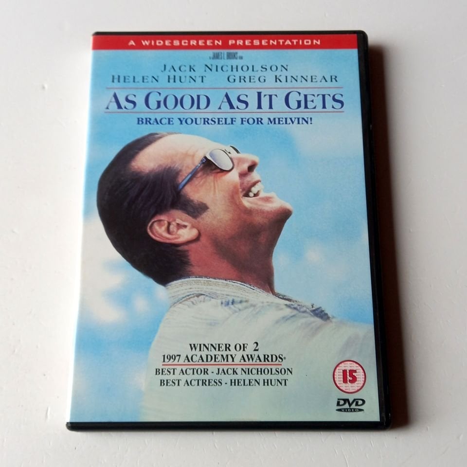 AS GOOD AS IT GETS - JACK NICHOLSON, HELEN HUNT, GREG KINNEAR - YÖN.: JAMES L. BROOKS - DVD 2.EL