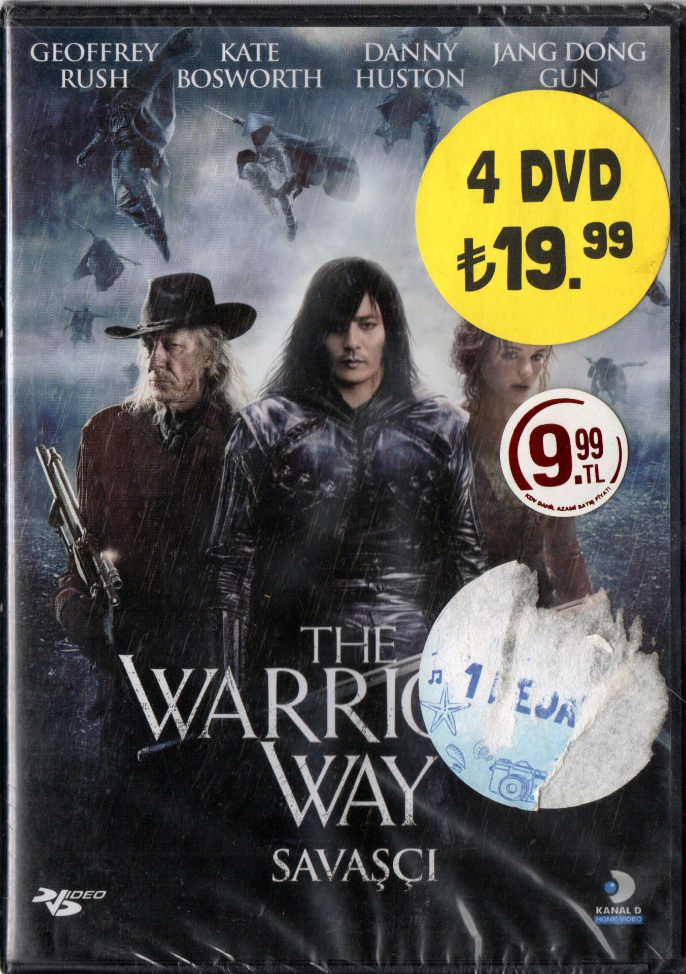 THE WARIOR'S WAY - SAVAŞÇI - GEOFFREY RUSH - DVD AMBALAJINDA SIFIR