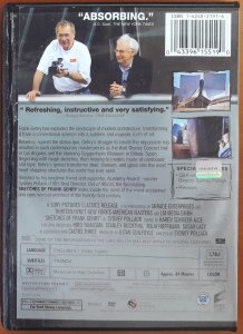 SKETCHES of FRANK GEHRY - SYDNEY POLLACK - DVD 2.EL 1. BÖLGE TR ALTYAZI YOKTUR