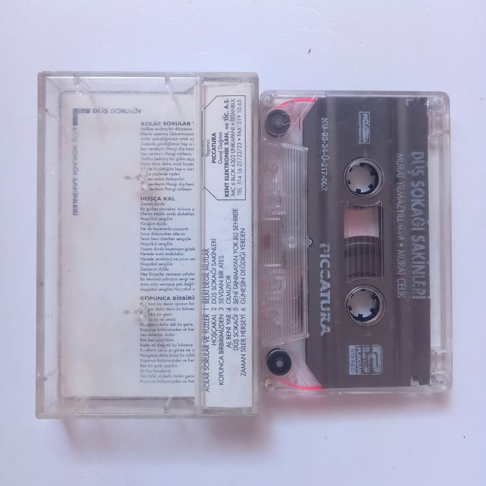 DÜŞ SOKAĞI SAKİNLERİ / MURAT YILMAZYILDIRIM, MURAT ÇELİK (1993) - KASET 2.EL