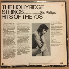 HOLLYRIDGE STRINGS HITS OF THE 70'S ARR. & CON. STU PHILLIPS (1972) 2.EL PLAK